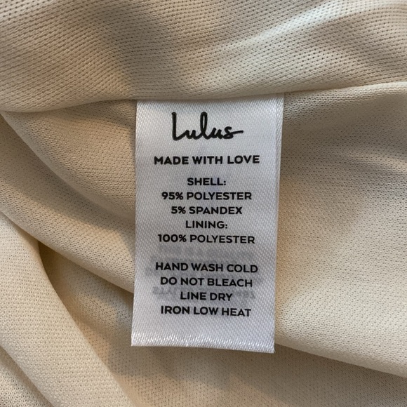 Lulu's Size Large Gold Sequin Faux Wrap Short Sleeve Mini Party Dress New w/tag - Picture 11 of 15